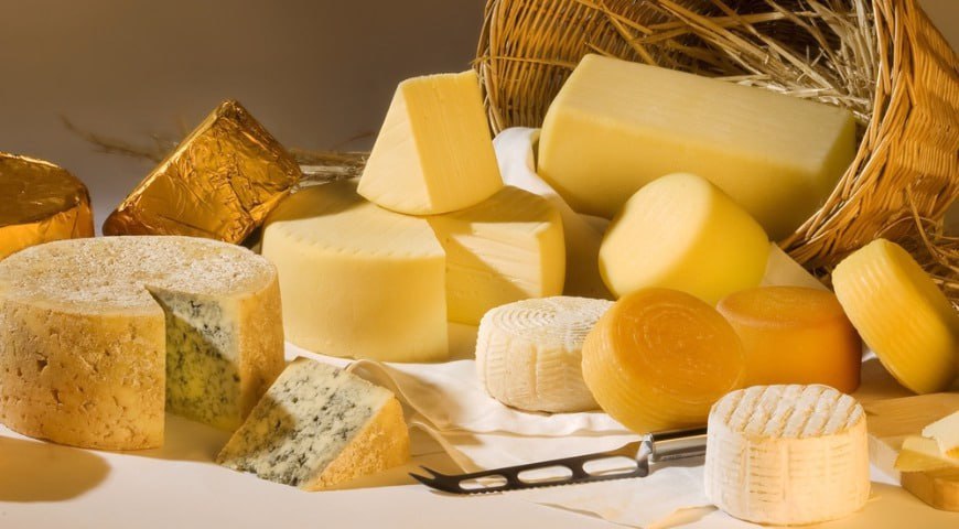 Cheese is an excellent source of protein and calcium